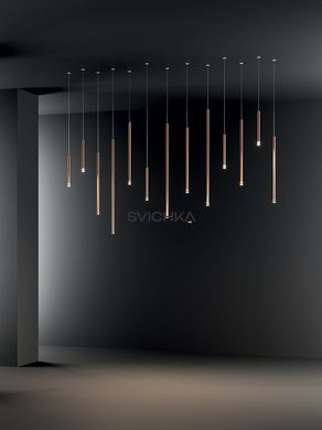 Подвесной светильник (LODES) Studio Italia Design A-Tube Nano medium Black