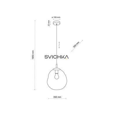 Підвісний світильник TK Lighting Sol 350, Transparent