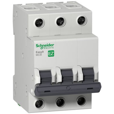 Автоматический выключатель Schneider Electric Easy9 3П 6А 4,5 кА хар-ка "С"