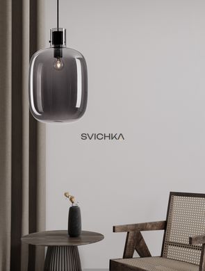 Підвісний світильник Nova luce CINZIA 1 L Smoky