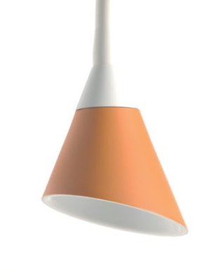 Настільна лампа Egoluce Kalla, Orange, оранжевый, белый, Білий, Помаранчевий