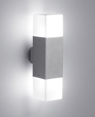 Вуличний світильник Trio Hudson 220060287, Сірий, Білий