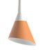 Настольная лампа Egoluce Kalla, Orange, оранжевый, белый, Белый, Оранжевый