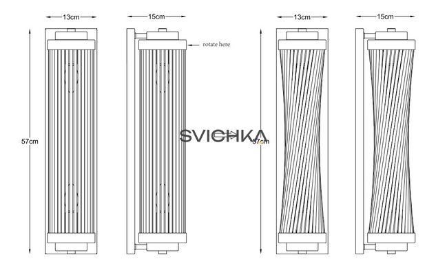 Бра Zuma Line Sergio L