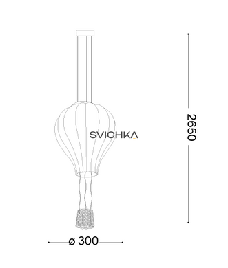 Подвесной светильник Ideal Lux DREAM BIG SP1 179858