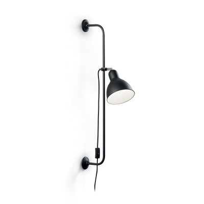 Настенный светильник Ideal Lux SHOWER AP1 Black