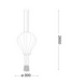 Подвесной светильник Ideal Lux DREAM BIG SP1 Белый 179858