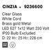 Підвісний світильник Nova luce CINZIA 1 S Clear