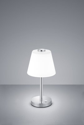 Офісна настільна лампа Trio Emerald 525490106, Хром, Білий