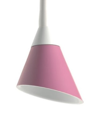 Настільна лампа Egoluce Kalla, Pink, Рожевий, Білий, Рожевий