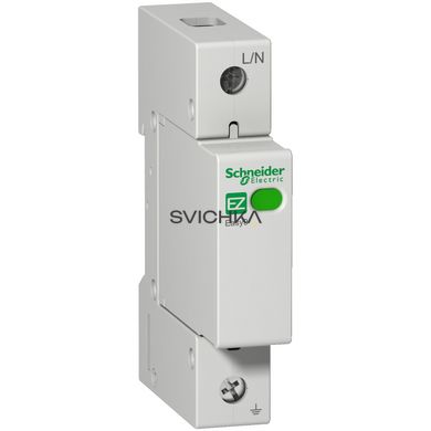 Захист від імпульсних перенапруг (УЗІП) Schneider Electric Easy9 1П 20кА/10кА/1,3кВ