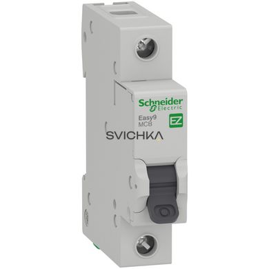 Автоматичний вимикач Schneider Electric Easy9 1П 40А 4,5 кА хар-ка "В"