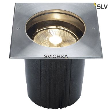 Врізний вуличний світильник SLV DASAR 229234, серебро