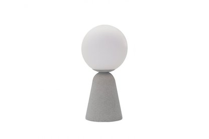 Настільна лампа AZzardo Newton B table AZ3462, Сірий, Білий