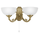 Настенный светильник Eglo Savoy 82752, Бронзовый, Белый