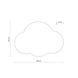 Настінний світильник TK Lighting Cloud, Gray