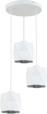 Люстра SIRO TK-Lighting 3250-3250, Білий, Білий, Сріблястий