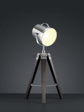 Настільна лампа Trio Antwerp 507300106, Черный;Хром, Чорний, Хром