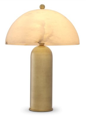Настольная лампа Eichholtz Lorenza, brass/alabaster