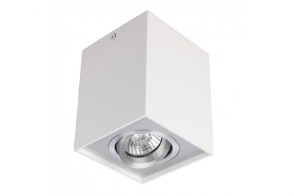 Світильник Azzardo GM4106-WH-ALU ELOY 1 White-Aluminium (AZ0872), Алюміній, Білий, Алюміній, Білий