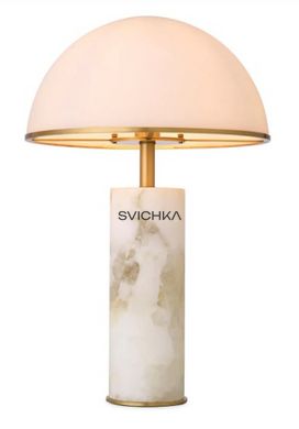 Настольная лампа Eichholtz Vaneta, white/alabaster