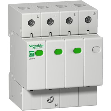 Захист від імпульсних перенапруг (УЗІП) Schneider Electric Easy9 3П+N/20кА/10кА/1,3кВ