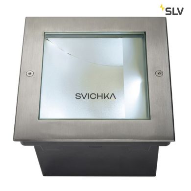 Світильник вбудований SLV DASAR® LED SQUARE 229381, серебро