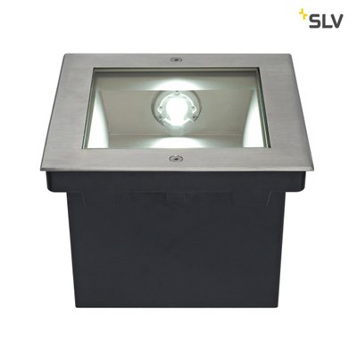Світильник вбудований SLV DASAR® LED SQUARE 229381, серебро