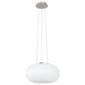 Подвесной светильник Eglo Optica 86814, Никель, Белый