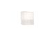 Бра AZzardo GLAMOUR WALL white AZ1590, Хром, Белый, Прозрачный