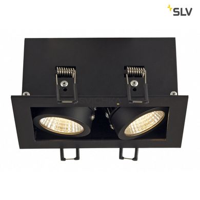 Світильник SLV KADUX 2 LED SET, 115710, Чорний, Чорний, Чорний, Чорний