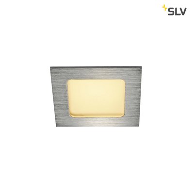 Світильник вбудований SLV FRAME BASIC LED SET 112726, серебро, серебро, Алюміній Мат, Алюміній Мат