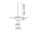 Подвесной светильник Wever &amp| Ducre WETRO 1.0 236188B9, Дымчатый