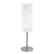 Настольная лампа Eglo Amadora 90051, Никель, Белый