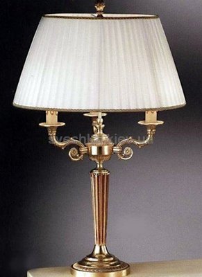 Настільна лампа Nervilamp C 03/3 Gold Fr, Золотий, Золото