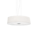 Підвісний світильник Ideal Lux Hilton SP4 075501, Білий, Білий, Хром, Білий