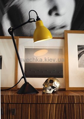 Настільна лампа Lampe Gras 205 Bl-Yellow, Білий, Білий