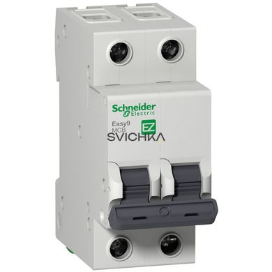 Автоматичний вимикач Schneider Electric Easy9 2П 50А 4,5 кА хар-ка "В"