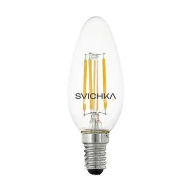 Лампа Eglo філаментна 3 кроки димування LM LED E14 C35 2700K 11753