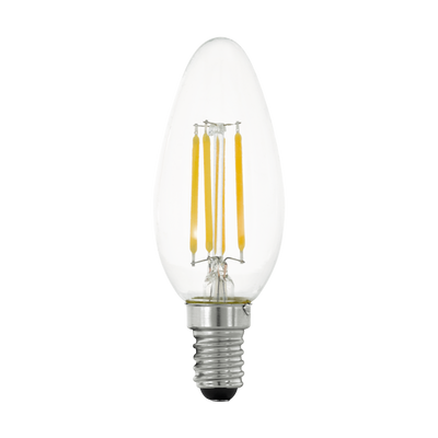Лампа Eglo филаментная 3 шага диммирования LM LED E14 C35 2700K 11753