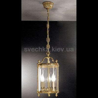 Підвісний світильник Nervilamp L02/3 FR.GOLD, Золотий, Золото