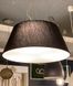 Подвесной светильник Muranoluce MLAMPSHADES CO SO 70, Черный, Черный