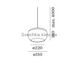 Підвісний світильник Wever &amp| Ducre WETRO 3.0 236388P9, Мідний