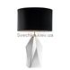 Настільна лампа Eichholtz Table Lamp Setai 110529, Никель;Черный, Чорний, Нікель