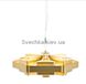Подвесной светильник Wever &amp| Ducre J.J.W. 04 2052E0G0, Золотой