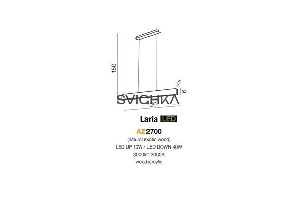 Люстра Azzardo AZ2700 Laria LED