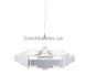 Подвесной светильник Wever &amp| Ducre J.J.W. 04 2052E0S0, Серебристый