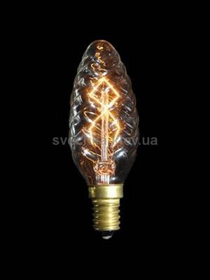 Лампа накаливания декоративная свеча 08001