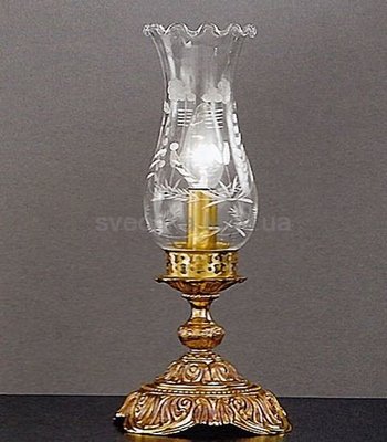 Настільна лампа Nervilamp 860/1L, Золотий, Золото
