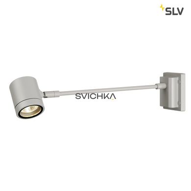 Вуличний світильник SLV NEW MYRA DISPLAY STRAIGHT 233124, сірий, Сірий, Сріблястий, Сріблястий